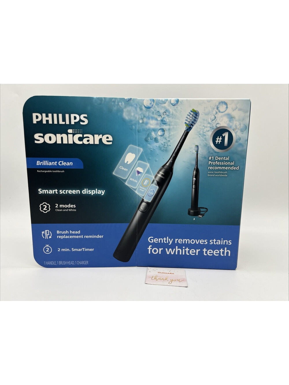 Philips Sonicare Sonic Electric Toothbrush Advanced Clean Black HX3792